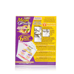 Profectiv Mega Growth Relaxer label close-up with kit contents.