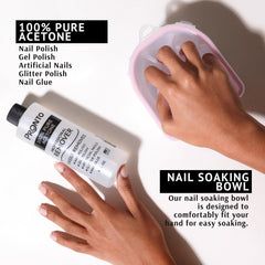 Pronto lime-ongles lime à ongles pour contours lisses