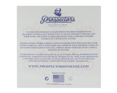 Tenue moyenne de PROSPECTORS Diamond Hair Pomade adaptée au coiffage quotidien.