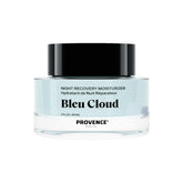 Provence Beauty Bleu Cloud Night Moisturizer bottle showing deep overnight hydration