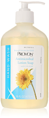 Provon savon antimicrobien en bouteille-pompe de 16 oz nettoie efficacement les mains.