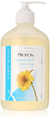 Provon savon antimicrobien en bouteille-pompe de 16 oz nettoie efficacement les mains.