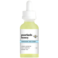Sérum Psoriasis Honey pour cuir chevelu sec, hydratation légère et non comédogène.
