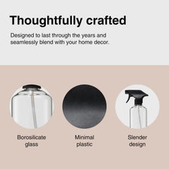 Public Goods bouteille pulvérisateur au design minimal s'intégrant dans votre déco