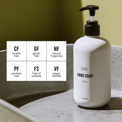Parfum agrumes frais Public Goods pour une sensation rafraîchissante.