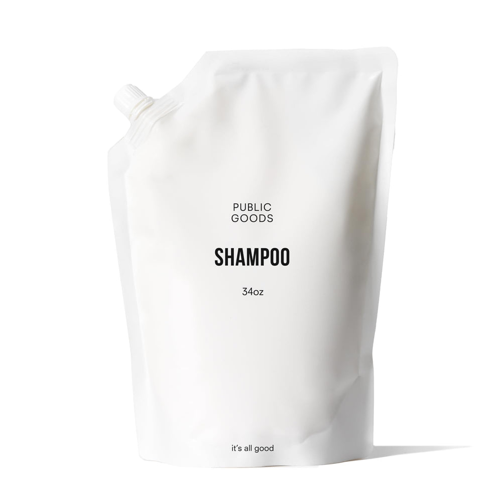 Public Goods Shampoing bouteille-pour: utilisation quotidienne en douceur pour tous types de cheveux.
