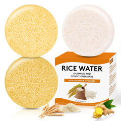 Pubpok Shampoing Riz Eau Barre – nettoyage en douceur pour cheveux secs