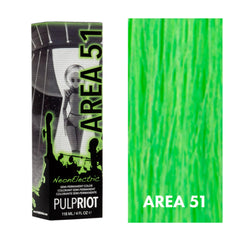 Pulp Riot Area 51 – flacon néon prêt pour application directe sur cheveux