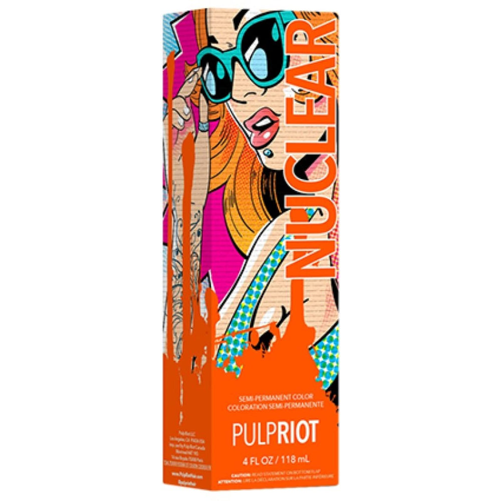 Pulp Riot NeoPop Nuclear : application directe du tube pour couleur vive