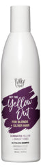 Punky Couleur 3-en-1: bouteille jaune éclatante pour soin colorant capillaire.