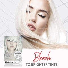 Punky Intrabond creme-decolorante-40vol-bouteille: action rapide pour éclaircir les cheveux.