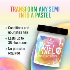 Punky PastelFX mélange des teintes pastel pour créer une couleur personnalisée.