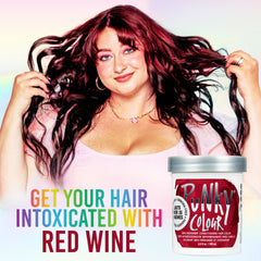 Punky Red Wine – bol de mélange rapide pour personnaliser l’effet couleur.