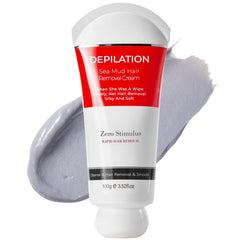 PUPUPE crème dépilation sans douleur, flacon élégant, sensation douce