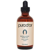 PURA D'OR Bouteille huile-cuticule avec goutte pour hydrater les cuticules.