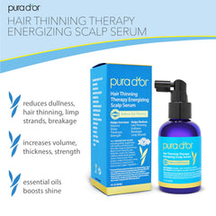 Sérum PURA D'OR – massage sur cuir chevelu pour diffusion rapide