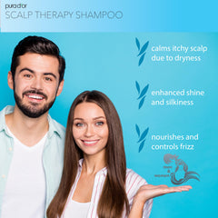 PURA D'OR Sh shampooing thérapie huile d argan nourrissante