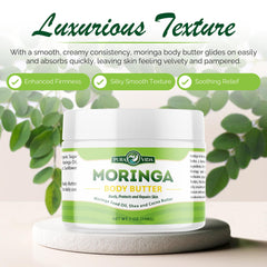 PURA VIDA MORINGA – Acides gras essentiels pour l'élasticité et la fermeté.