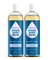 Puracy Gel Douche Citrus Mer: bouteille rafraîchissante pour démarrer la journée.