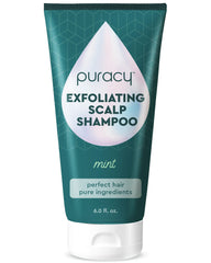 Puracy Scrub, bouteille, prépare le cuir chevelu pour le pré-shampoing.