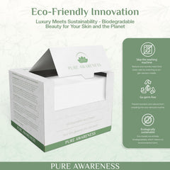 Pure AWARENESS usage quotidien et voyage avec serviettes jetables