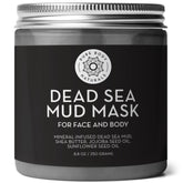 Pure Body Naturals Masque boue mer morte – emballage pratique pour votre routine beauté.