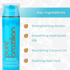 Texture légère du soin Pure Brazilian Silk facilitant l’application sans alourdir.