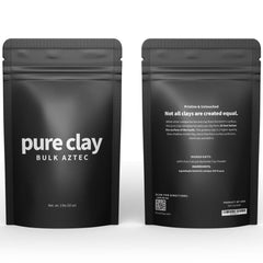 Pure Clay poudre argile bentonite organique, sac bulk pratique pour usages multiples.