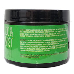 Gel Pure O coiffant — bouteille pratique pour application ciblée et mise en forme précise.