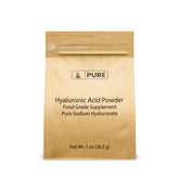 PURE ORIGINAL INGREDIENTS acide hyaluronique – versement de la bouteille pour hydratation légère.