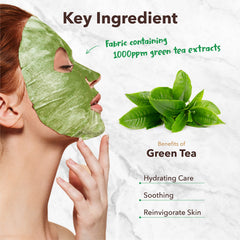 Purederm masque bulle vert – application sur visage, purifie la peau.