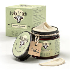 Pureonica Face & Body Cream with deep moisturizing action for dry skin.