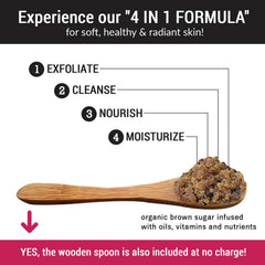 PureSCRUBS accessoire loofah naturel aide à exfolier en douceur.