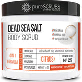 purescrubs scrub citron, bocal 16 oz pour peau plus lisse et lumineuse.