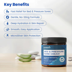 PURESKIN Crème absorption rapide: pénètre rapidement sans résidus.