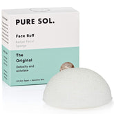 pureSOL Konjac Originale pour le visage, douceur et exfoliation légère pour teint frais.