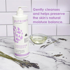 Purezero Lavande, label sans cruauté et certifié végane par PETA.