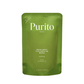 PURITO démaquillant huile – bouteille remplissage écologique pour routine zéro déchet.