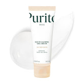 Purito Gel-Crème Calmante à l’avoine — bouteille légère apaise la peau.