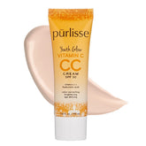purlisse Crème CC Éclat Jeunesse flacon SPF50 pour protection UV et éclat
