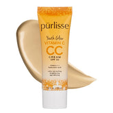 pürlisse Crème CC Youth Glow SPF50, bouteille prête à l emploi pour un teint lumineux