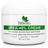 PurOrganica Crème Pied Urea 40% : bouteille prête à hydrater talons secs