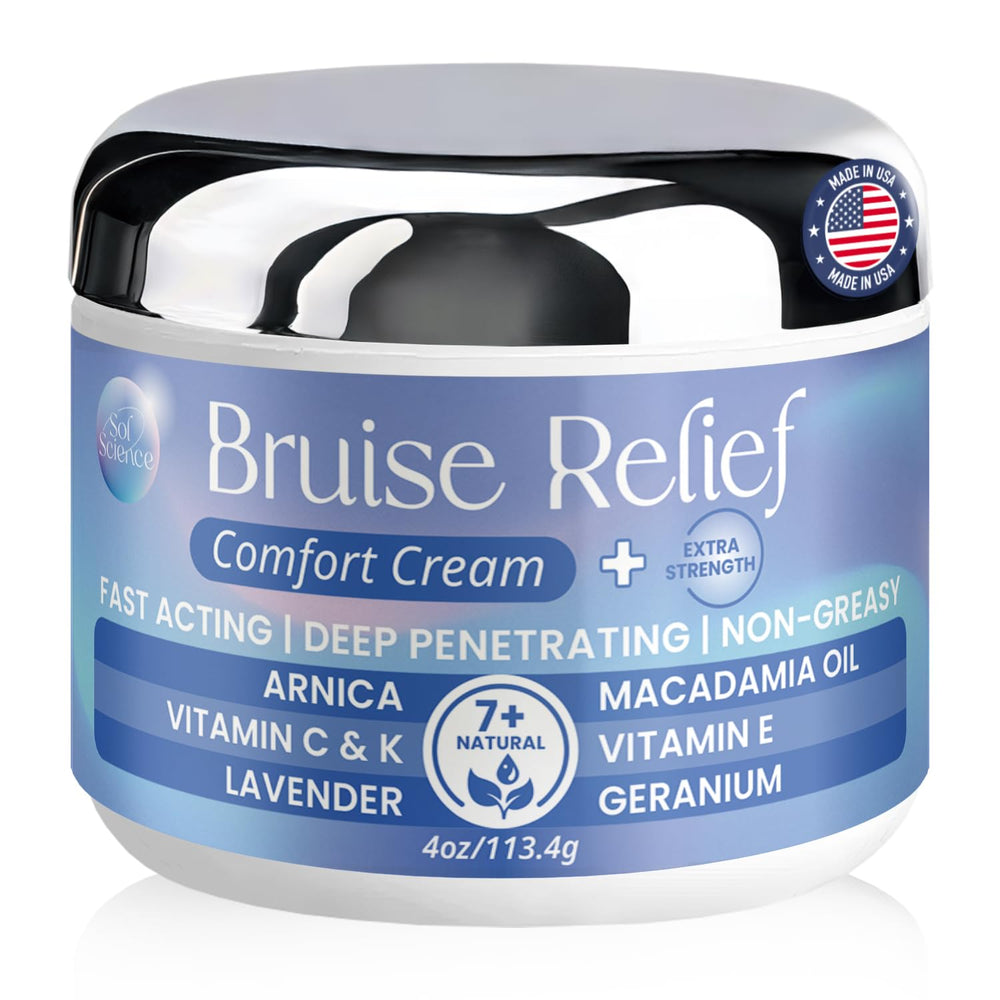 Purple Canyon Crème Relief hématomes et Arnica pour atténuer les marques