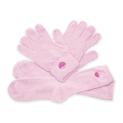 Gants hydratants roses PURPLE CANYON pour soin des mains