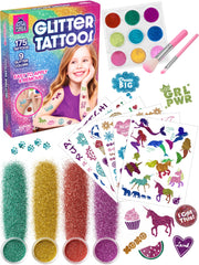 PURPLE LADYBUG ensemble de 175 tatouages temporaires pour enfants.