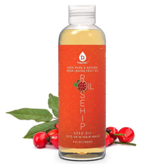 Pursonic huile de rose musquée, bouteille 6oz, hydratation naturelle pour peau et cheveux.