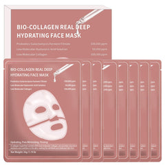 Qawnfy bio-collagen masque-visage-nuit: hydratation profonde pendant la nuit.