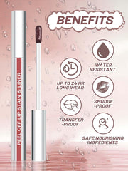 QCMME Lip Stain Peel Off s'applique facilement même sans expérience makeup.