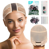 Bonnet Qeedy en nylon avec elastique pour un maintien discret et confortable