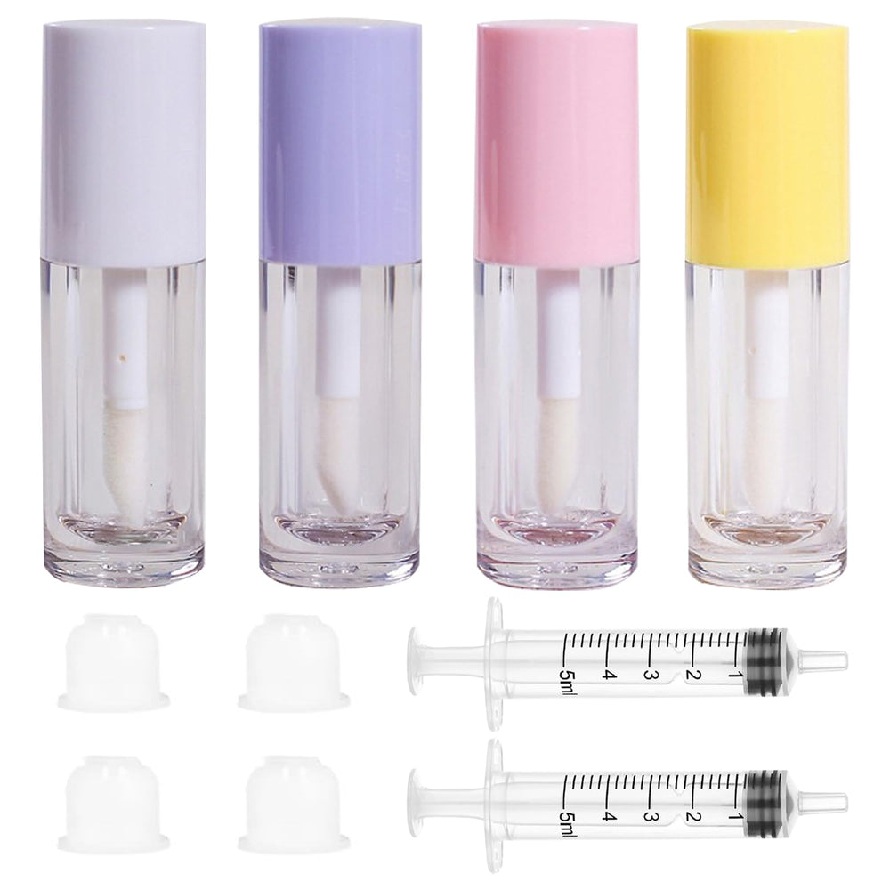 Tubes brillance à lèvres Qeuly vides de 6 ml avec embout.